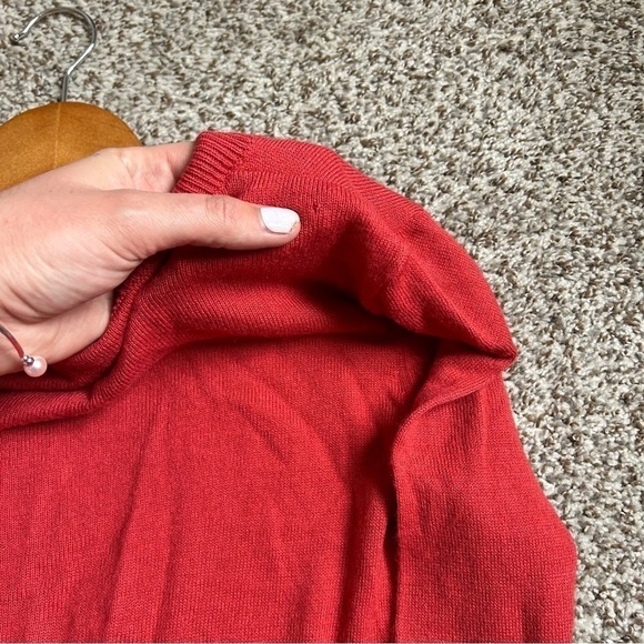 Levi’s Orange Lightweight Cardigan Casual Small - Picture 6 of 6